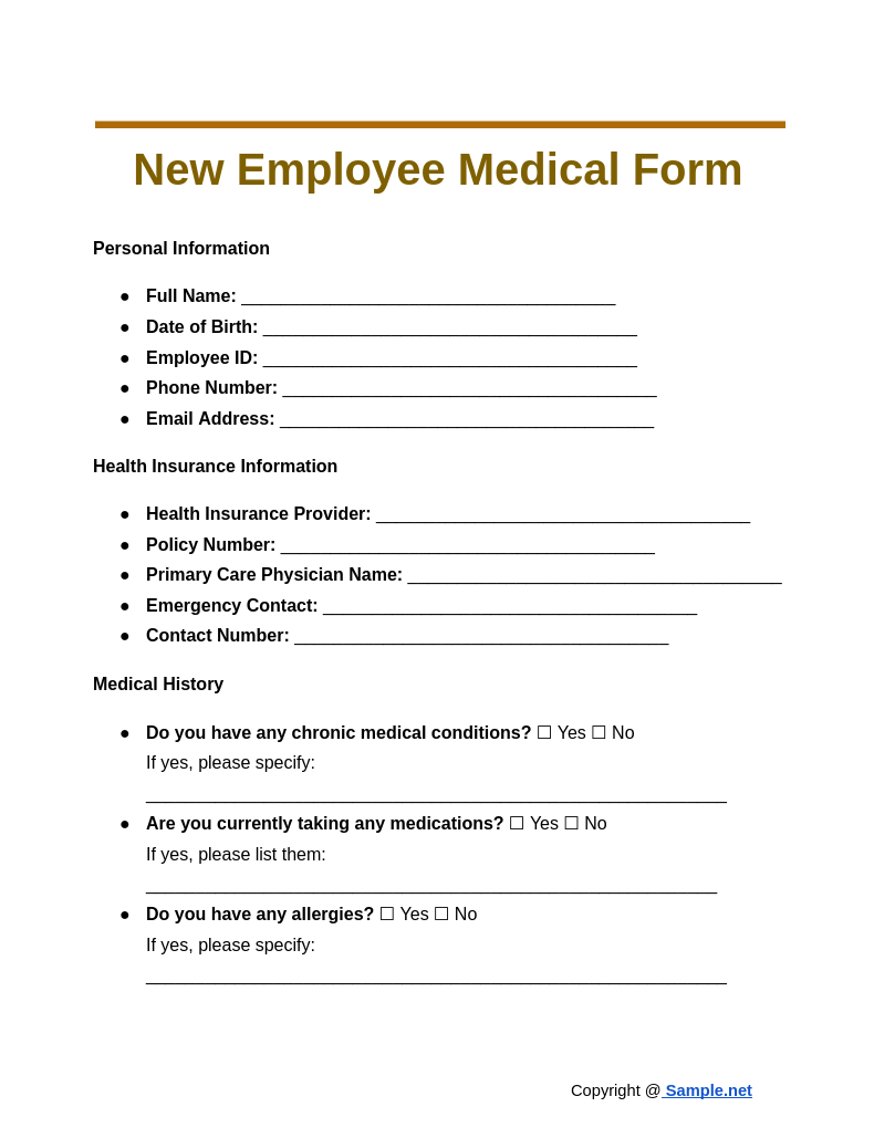 New Employee Medical Form Google Docs 10 17 2024 12 40 PM