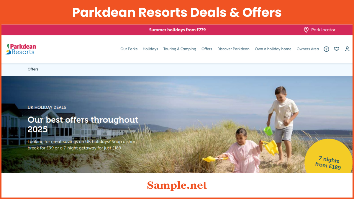 Parkdean Resorts Deals & Offers