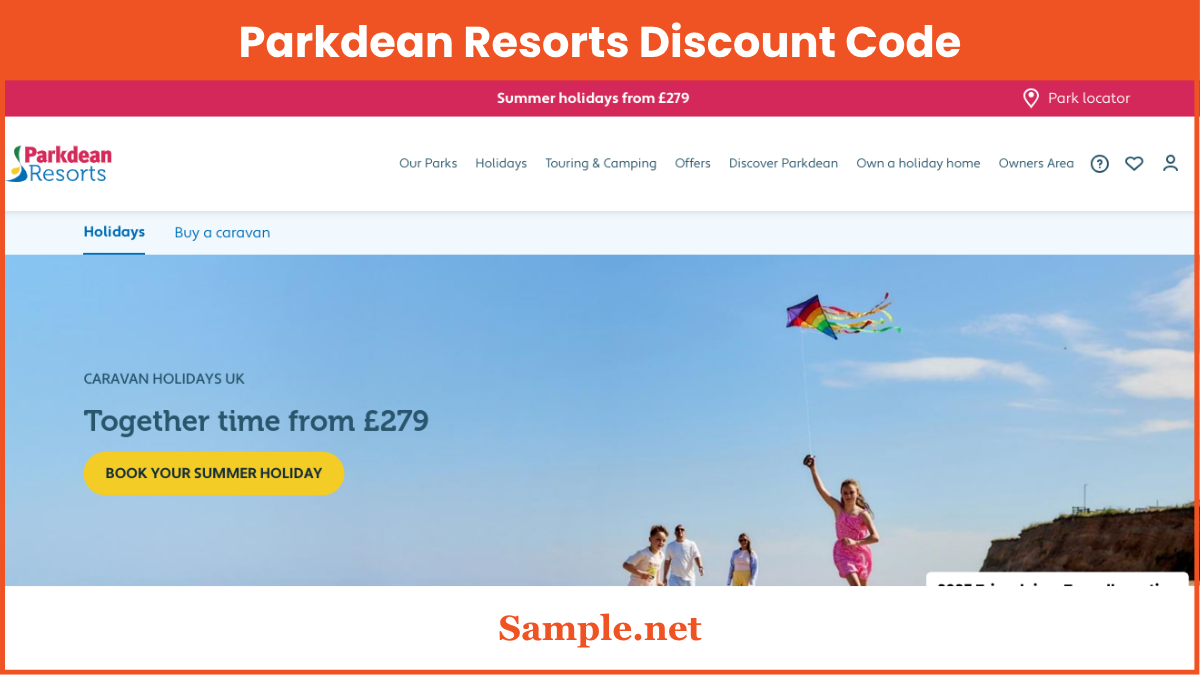 Parkdean Resorts Discount Code