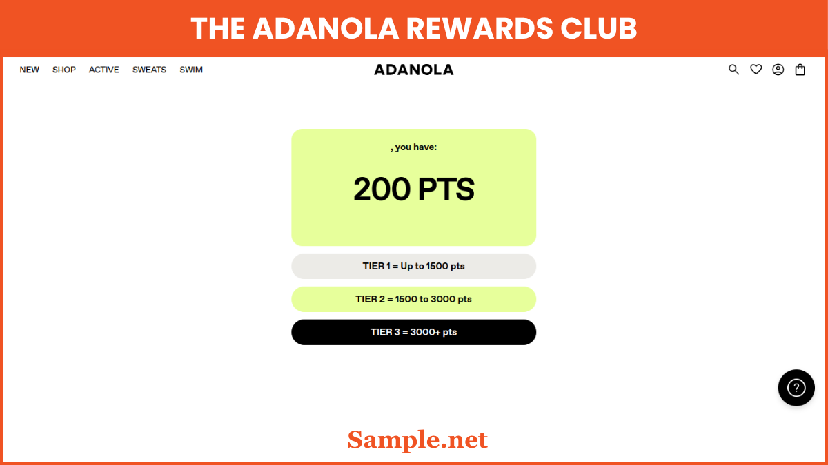 THE ADANOLA REWARDS CLUB