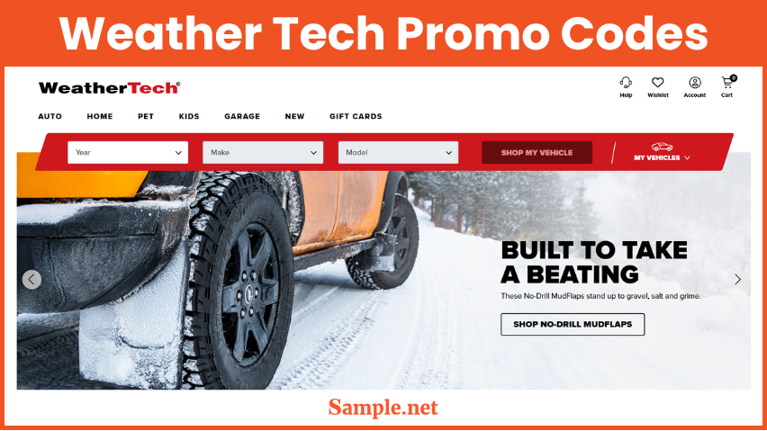 Weather Tech Promo Codes