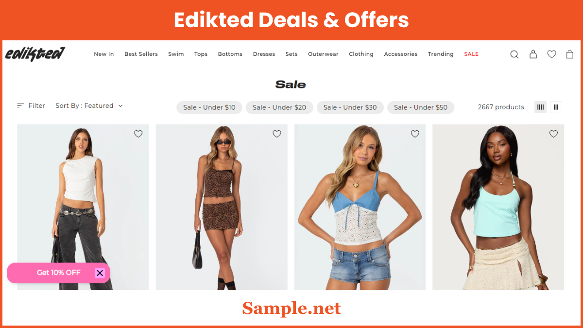 Edikted Deals & Offers