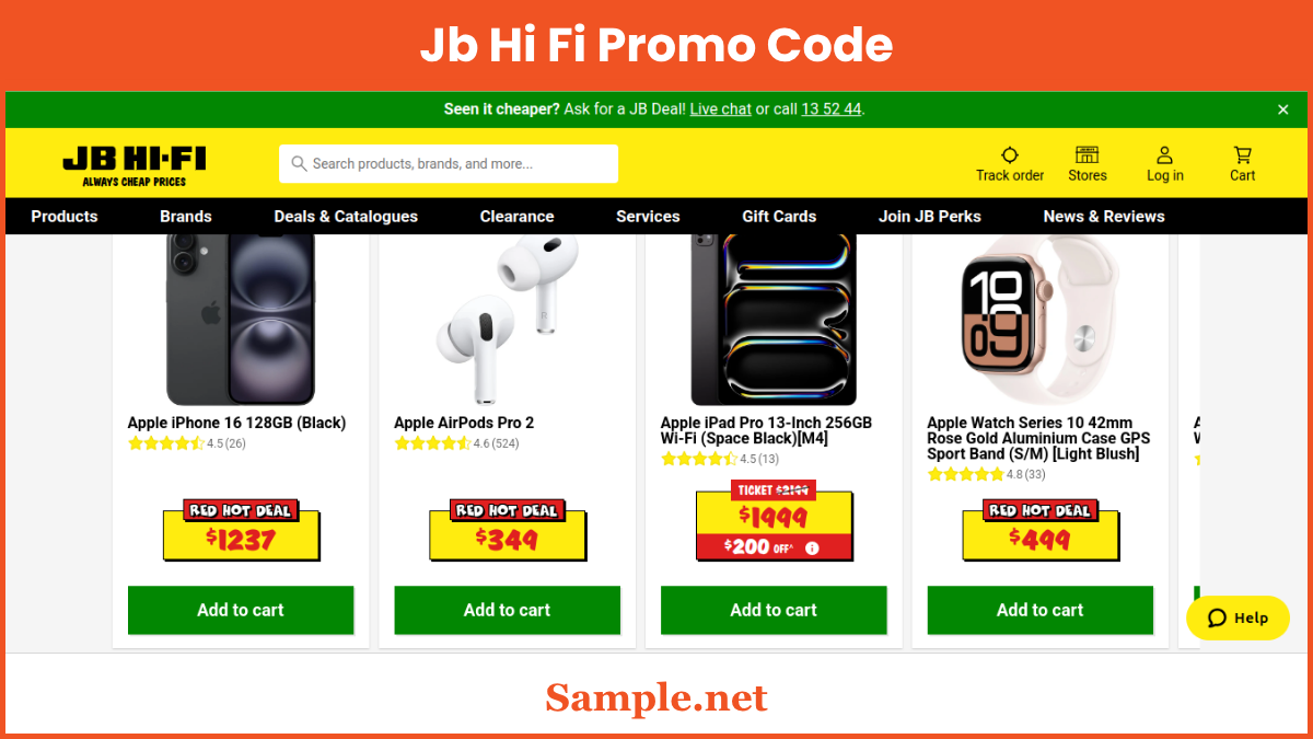 Jb Hi Fi Promo Code