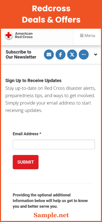 Redcross Deals & Offers