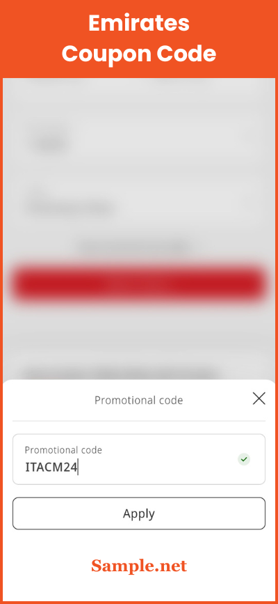 Emirates Coupon Code