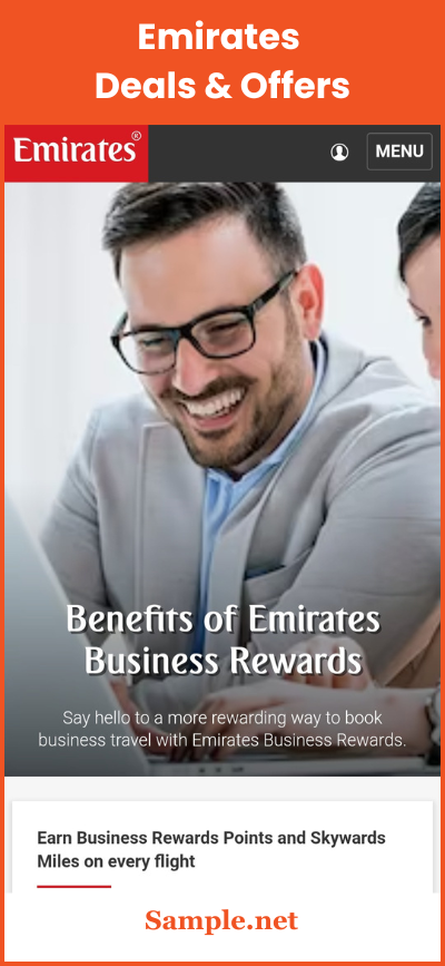 Emirates Deals & Offers