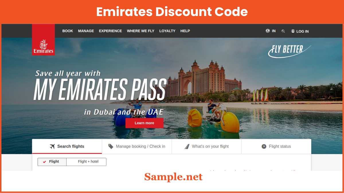 Emirates Discount Code