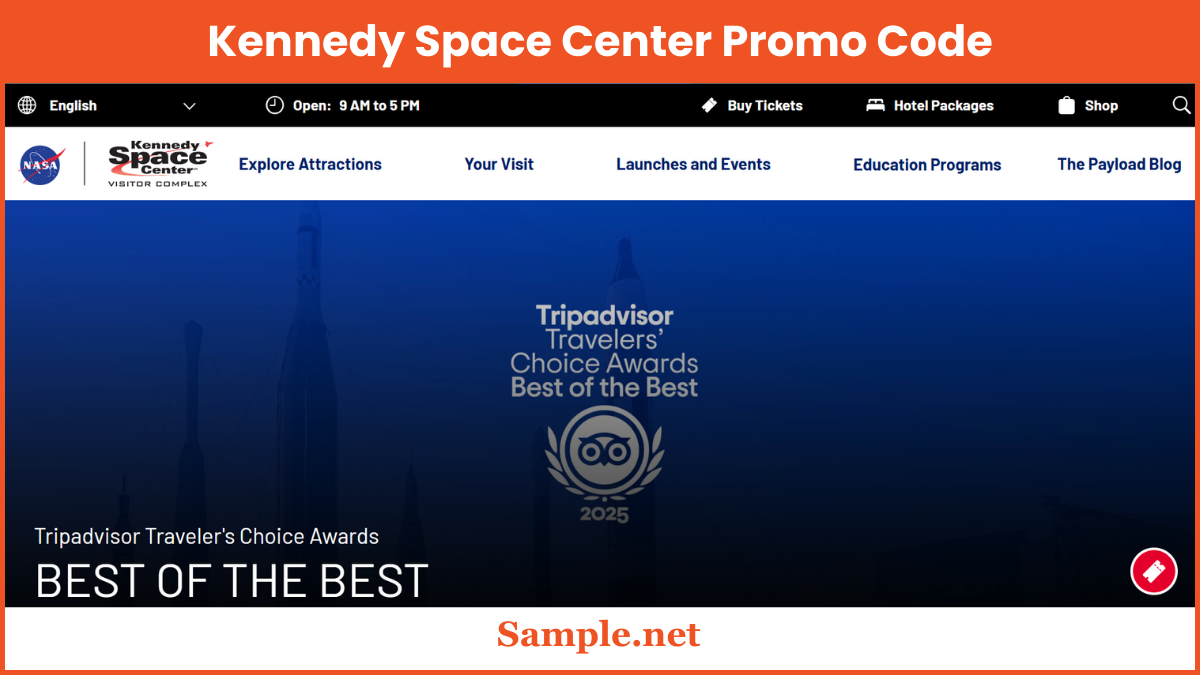 Kennedy Space Center Promo Code