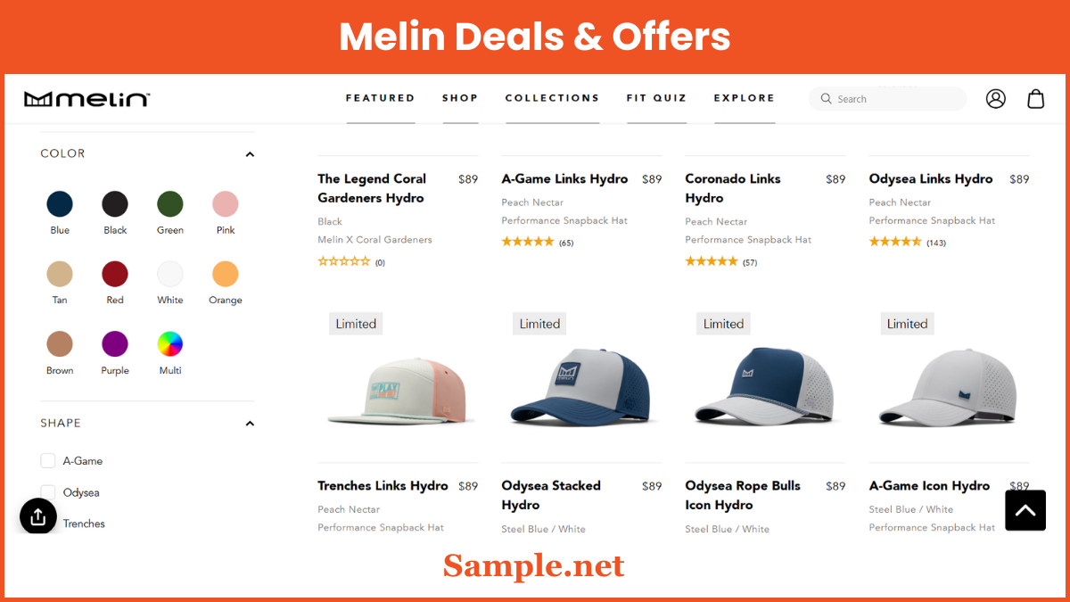 Melin Deals & Offers