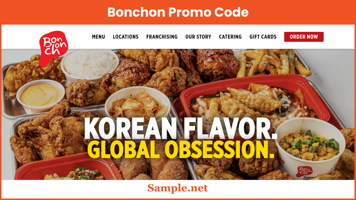 Bonchon Promo Code