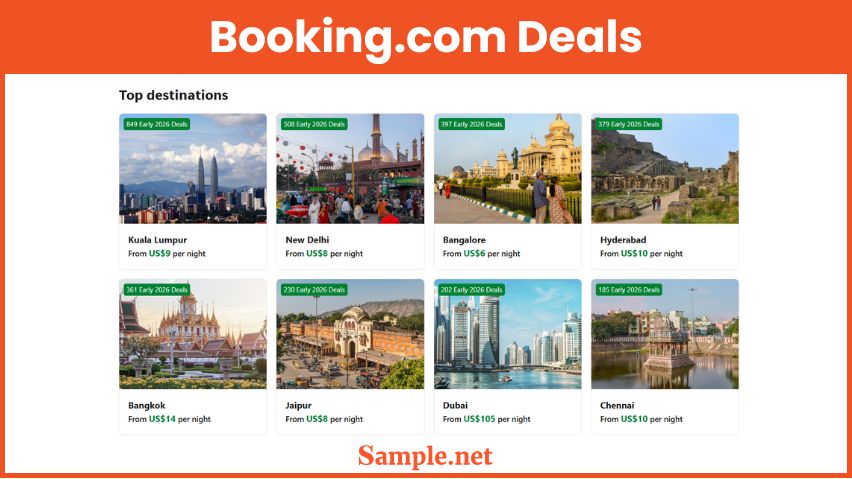 Booking.com Deals
