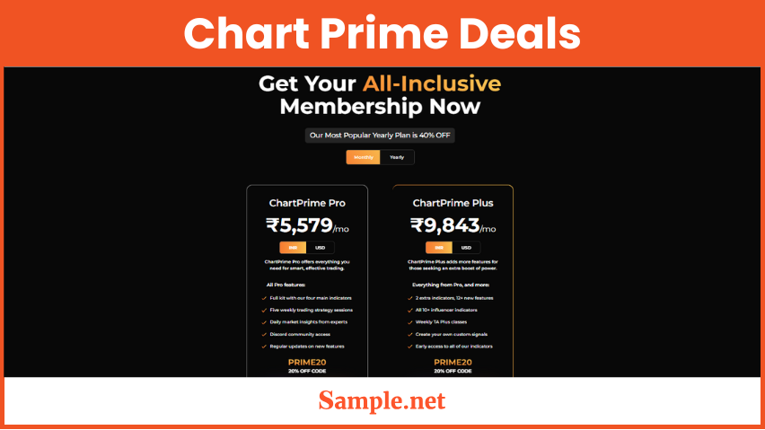 Chart Prime Deals