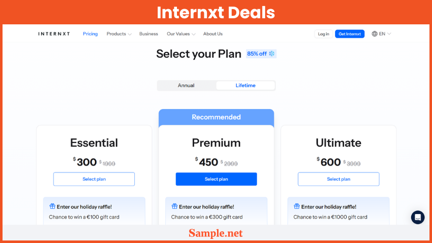 Internxt Deals