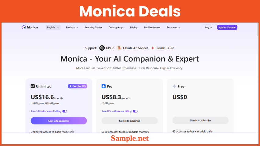 Monica Deals