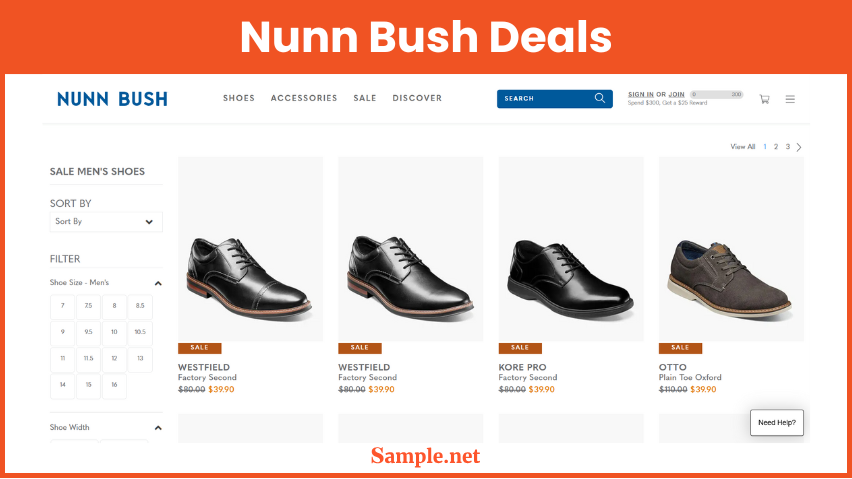 Nunn Bush Deals