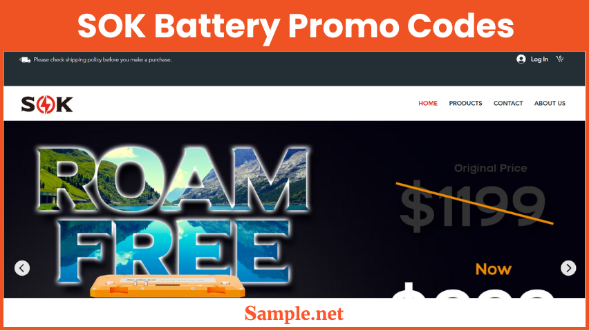SOK Battery Promo Codes