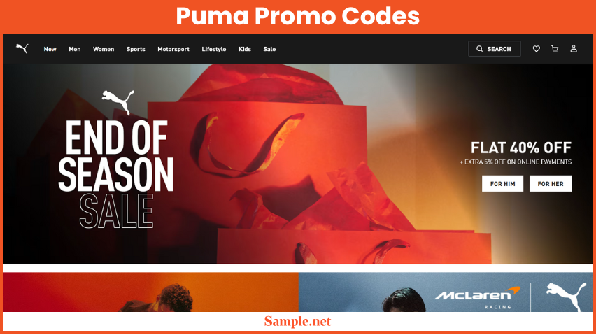 Puma Promo Codes