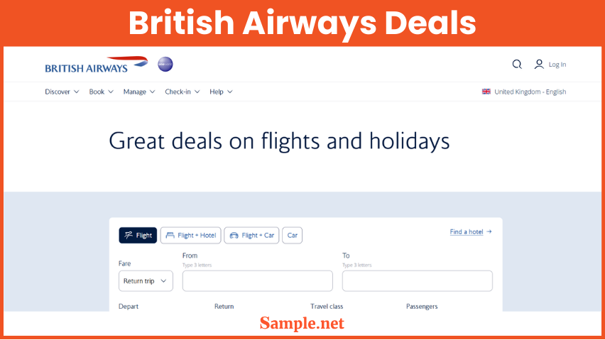 British Airways Deals