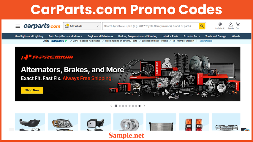 CarParts.com Promo Codes