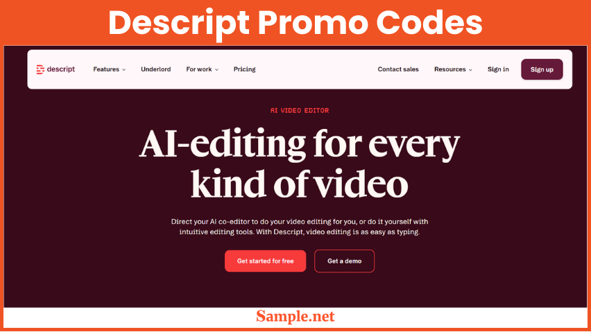 Descript Promo Codes