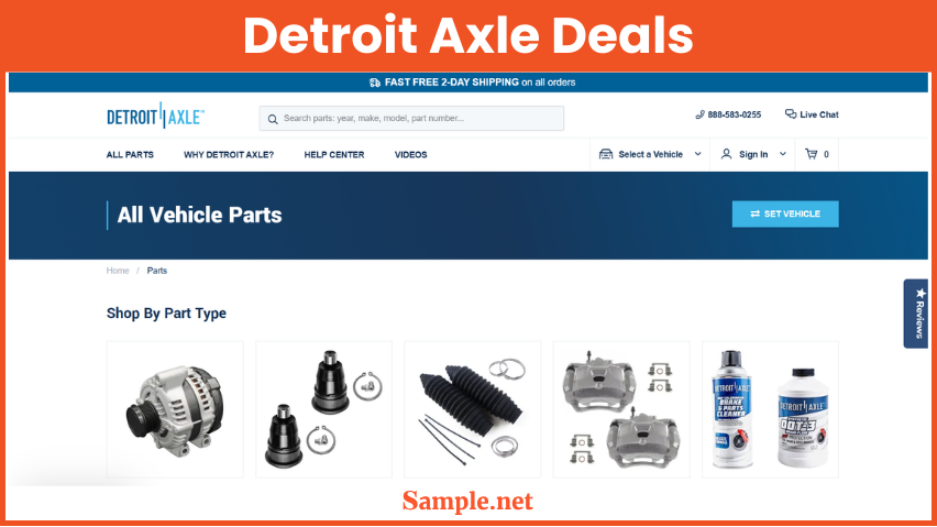 Detroit Axle Deals