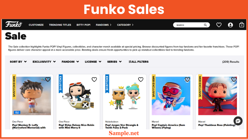 Funko Sales