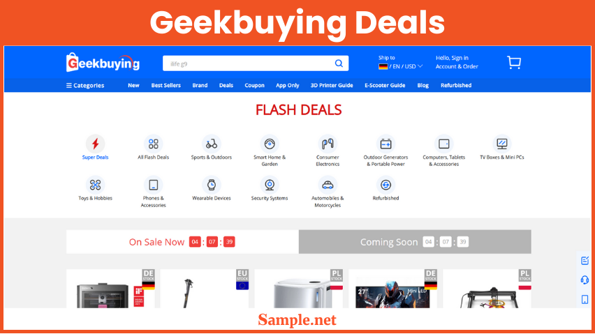 Geekbuying Deals