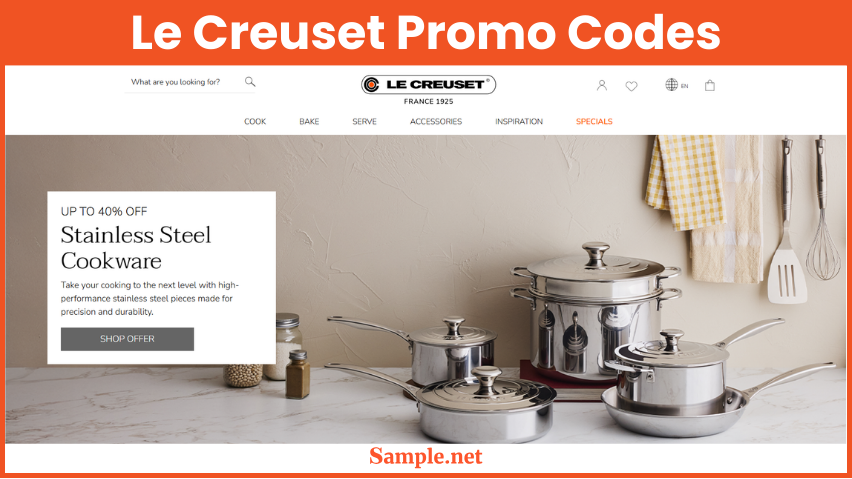 Le Creuset Promo Codes