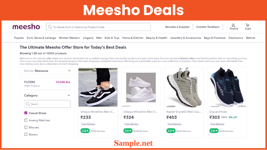 Meesho Deals