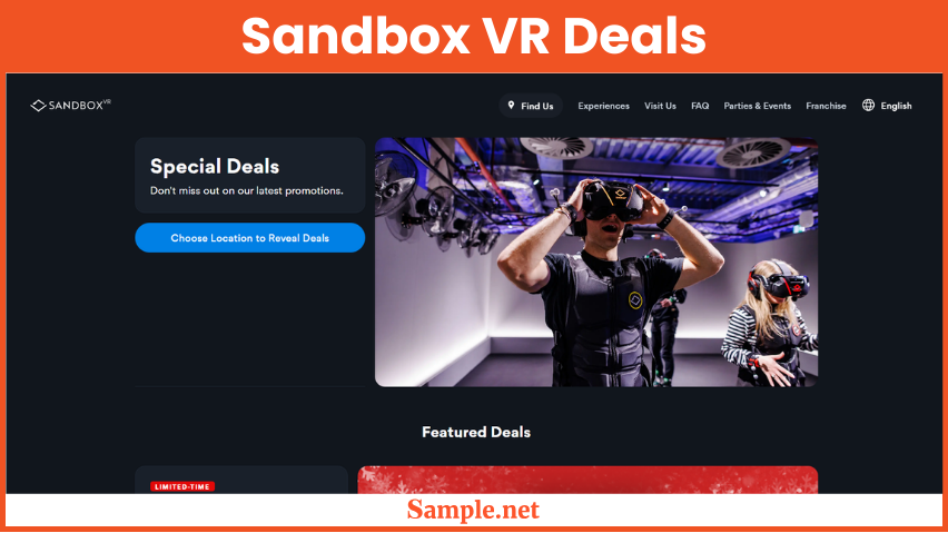 Sandbox VR Deals
