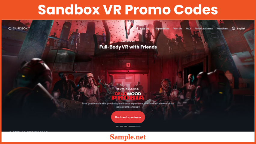 Sandbox VR Promo Codes