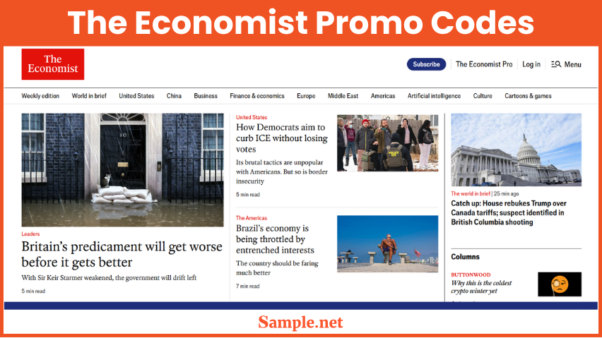 The Economist Promo Codes