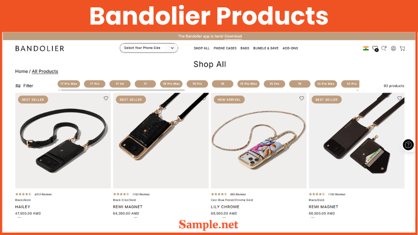 Bandolier Products