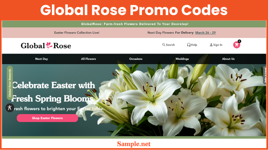 Global Rose Promo Codes
