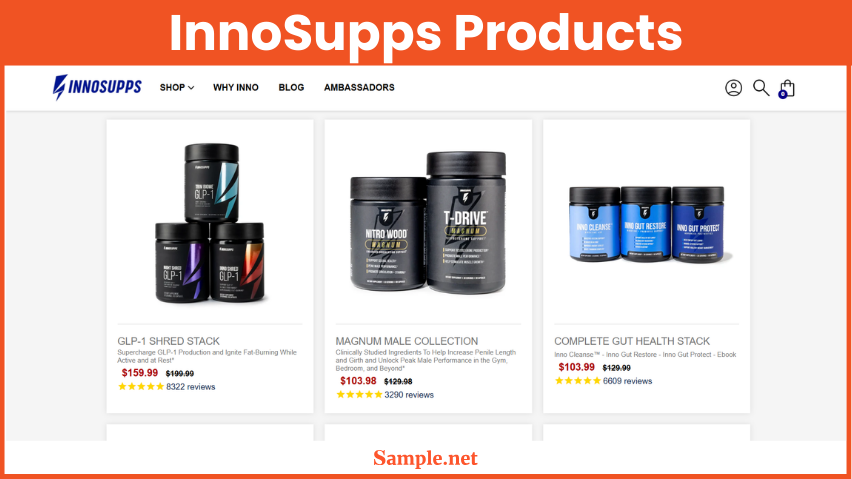 InnoSupps Products