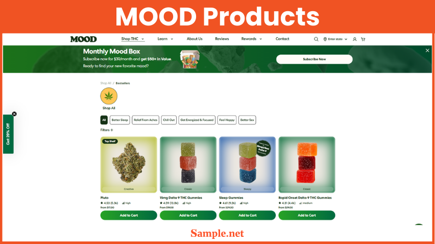 MOOD Products