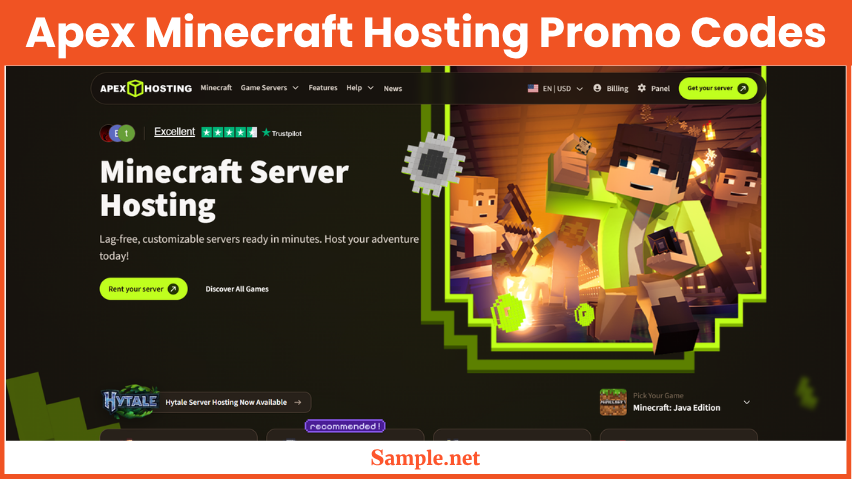 Apex Minecraft Hosting Promo Codes