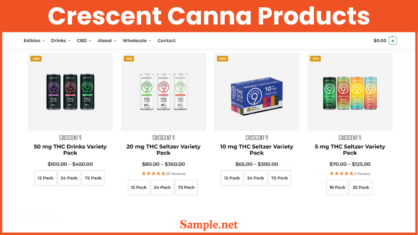 Crescent Canna Products