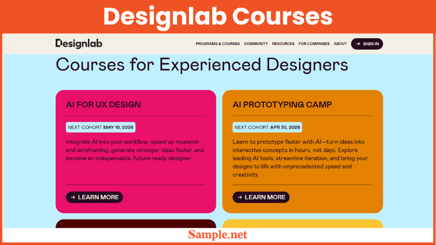 Designlab Courses