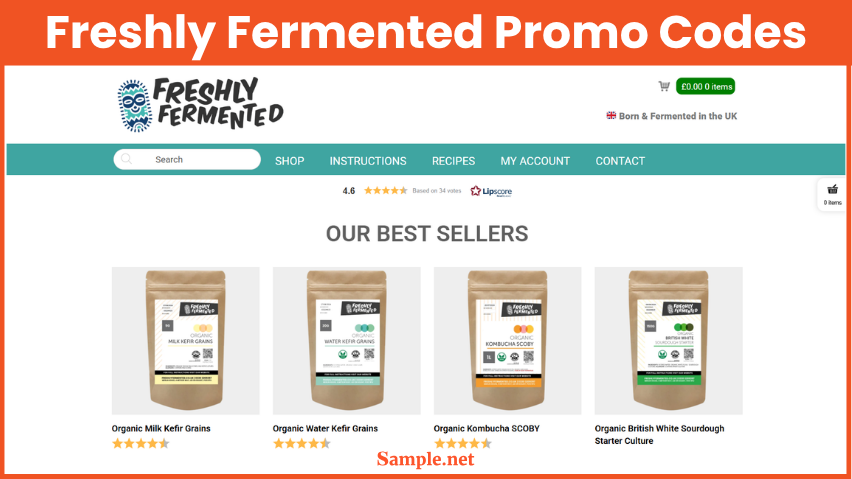 Freshly Fermented Promo Codes