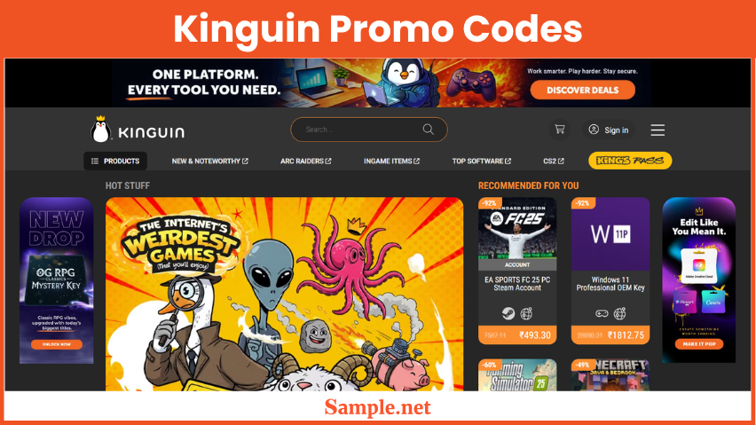 Kinguin Promo Codes