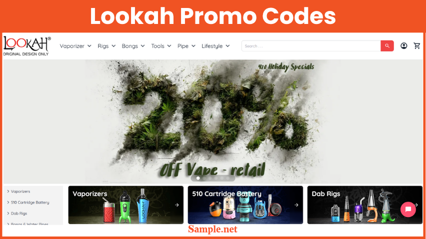Lookah Promo Codes