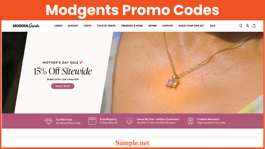 Modgents Promo Codes