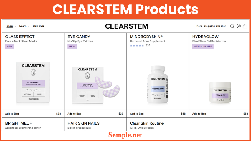 CLEARSTEM Products