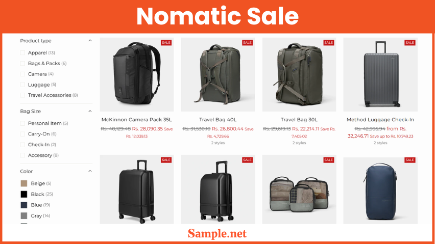 Nomatic Sale