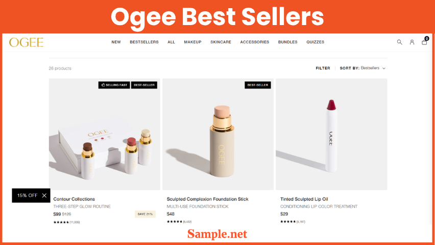 Ogee Best Sellers