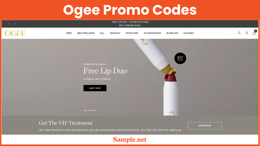 Ogee Promo Codes