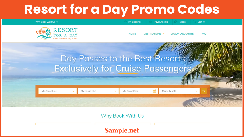 Resort for a Day Promo Codes