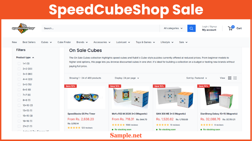 SpeedCubeShop Sale