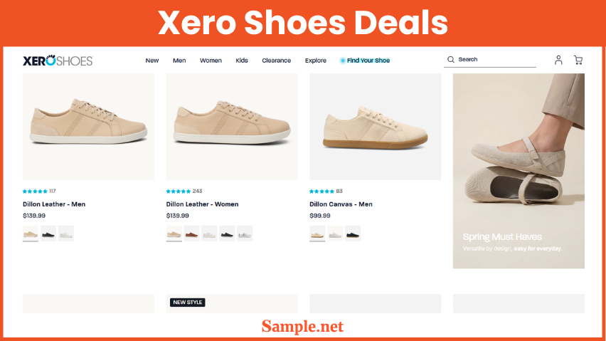 Xero Shoes Deals